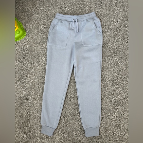 NWT *2 piece set! olive & oak light purple cardigan & jogger set size small - Picture 2 of 6